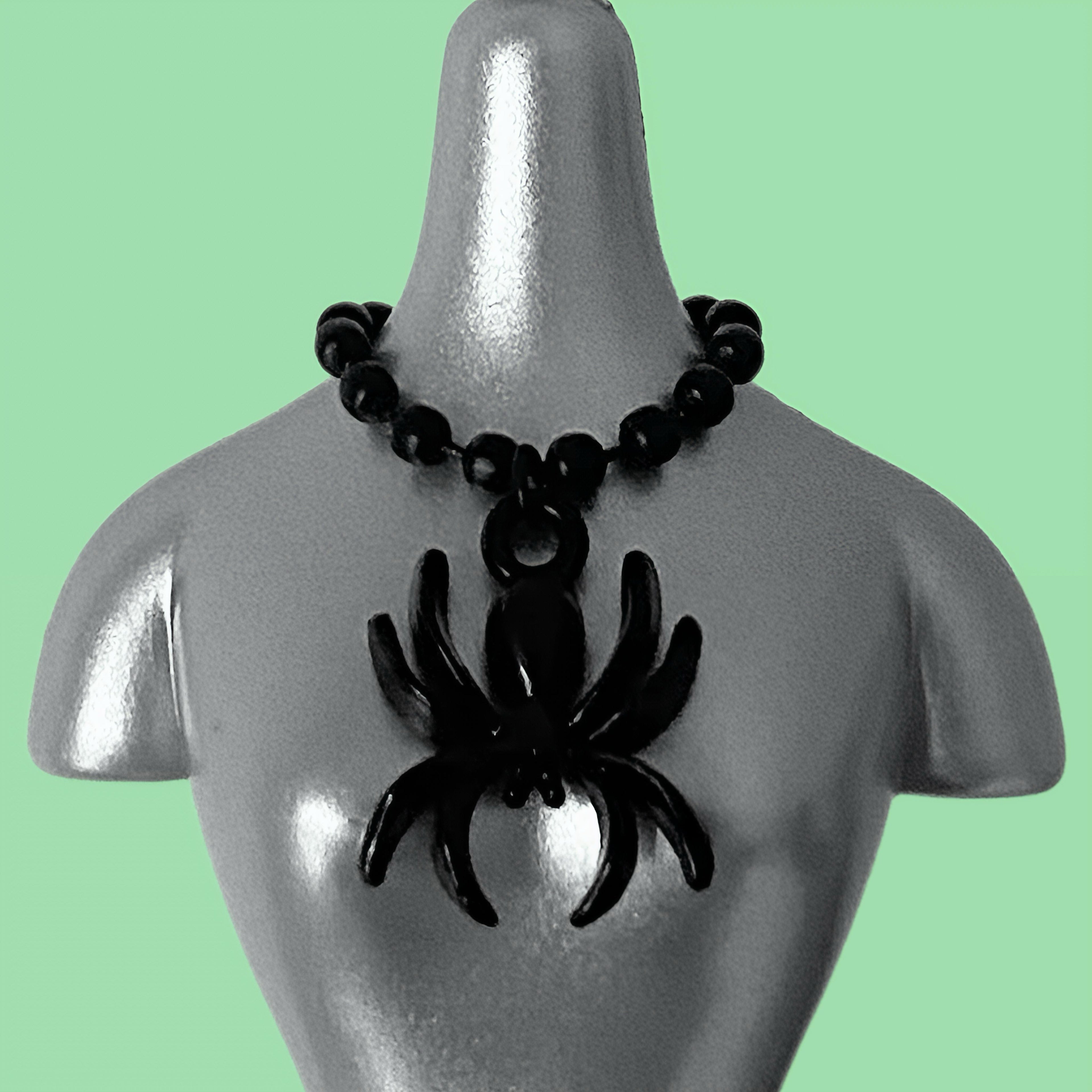 Bratz Doll Jewellery & Accessory Blacked Out Spider Necklace